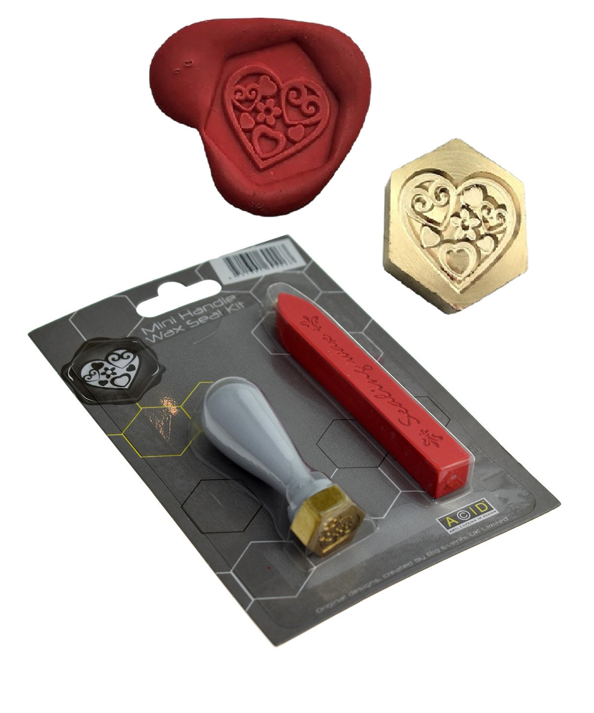 Heart Wax Seal Kit