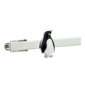 Penguin Tie Clip in personalised box