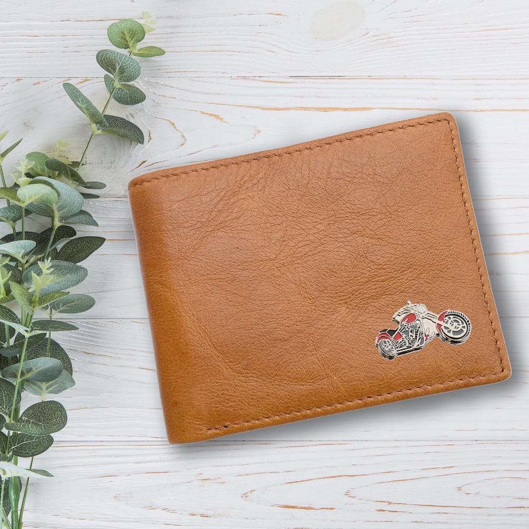 Wallet So Easy Rider Personalised Red Chopper Easy Rider Motorbike Motorcycle Bikers Design ...