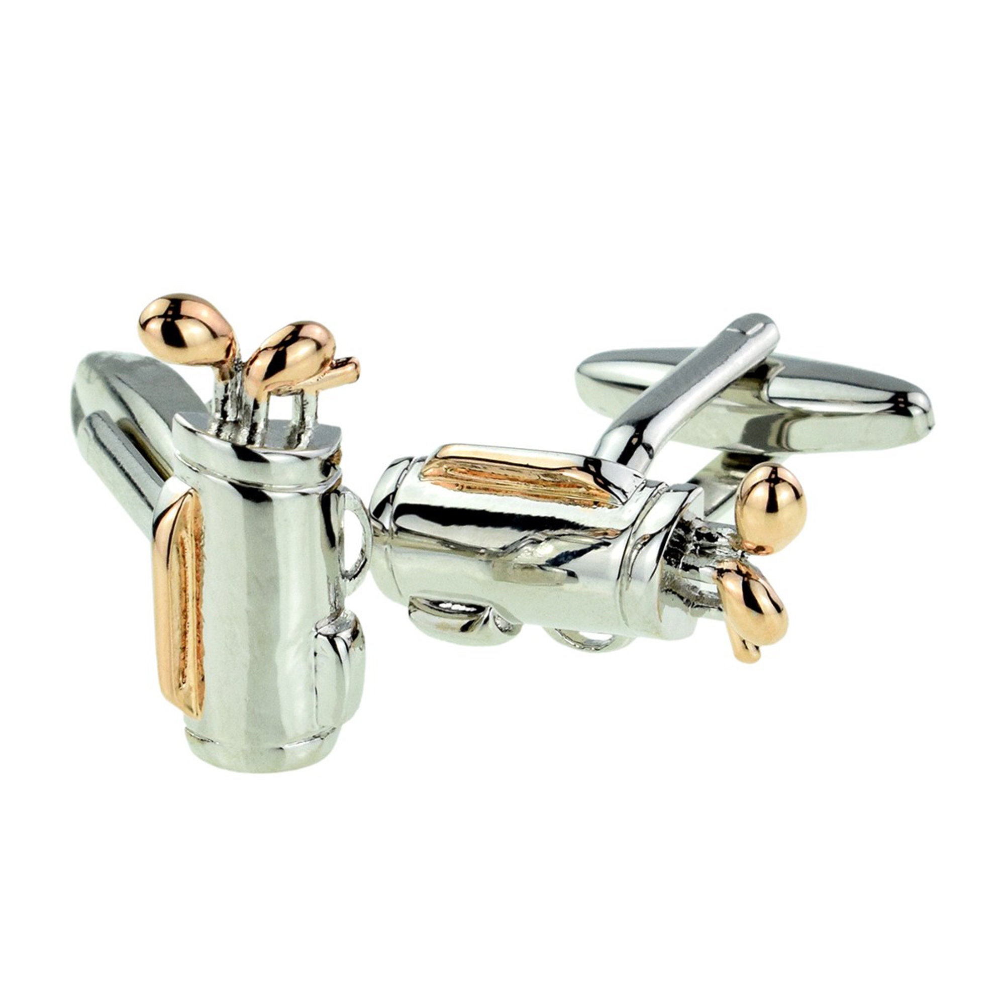 Golf cufflinks hotsell silver