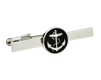 Anchor Tie Clip in Personalised box