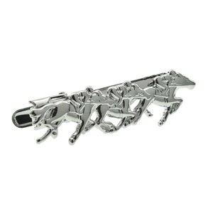 Horse Racing Tie Clip in Personalised Box