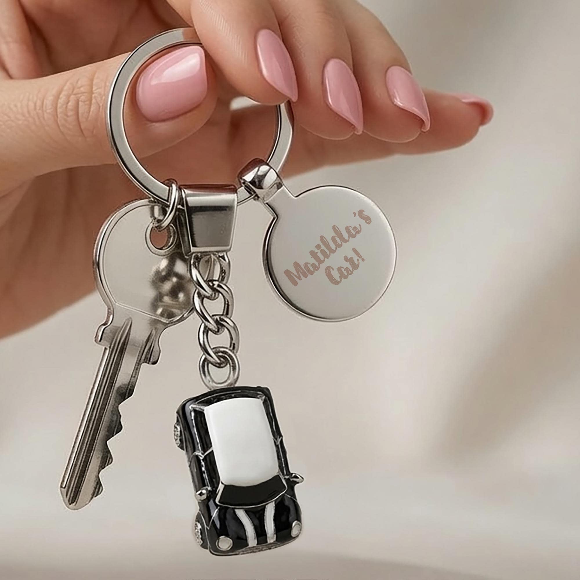 【激レア】HIGHLIGHT MINI KEYRING キーホルダー Personalised Cute Minicar Keyring Presented in a Velvet Pouch - Etsy