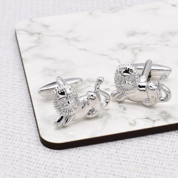 Boutons De Manchette Constellation Lion (Leo) - Marque Edelmanchet, Neuf Sous étui