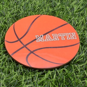 Personalised with Name Basketball Coaster