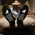 Personalised with Name and Dog breed Best Dog Dad Socks Great gift for Fathers Day