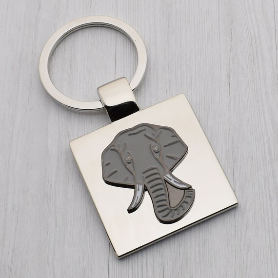 Portachiavi con ciondolo portachiavi elefante fortunato