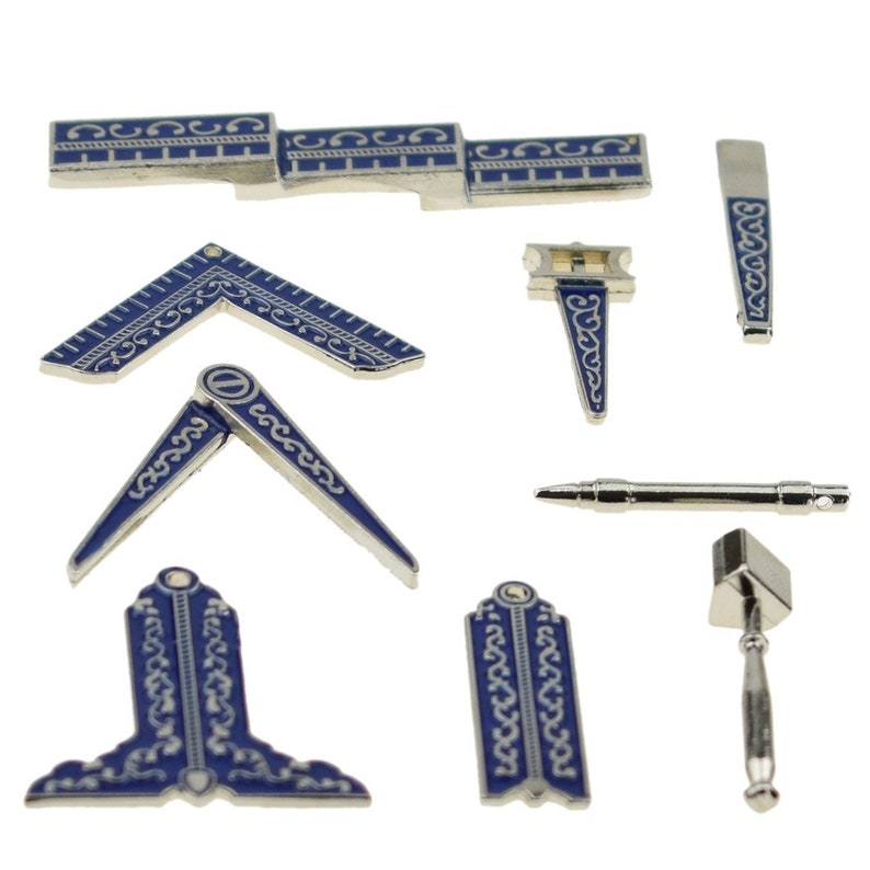 Miniature Masonic Freemason Working Tools Gift Set with a Etsy