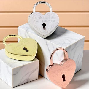 Personalised Eternity Design Love Padlock