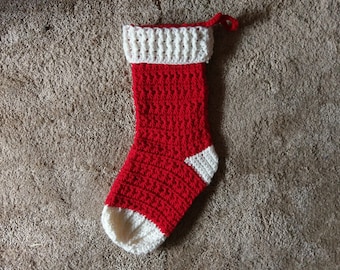 Stunning Stars Christmas Stocking Crochet Pattern