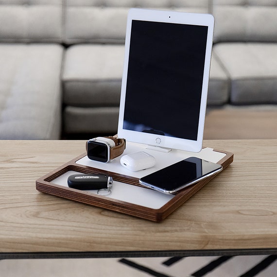 Nytstnd Wireless Charging Pad For Ipad Iphone Airpods Apple Etsy