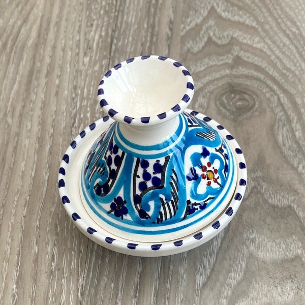 2pcs Ceramic Bowls, Crockery Set, Moroccan Bowls, Mini Tagine Dish, Snack Bowls, Serving Dish, Bowls Set, Gift Idea, Tunisian Pottery