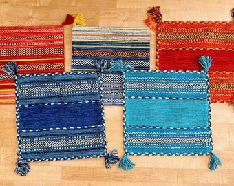 Cushion Cover, Moroccan, Boho Cushion Cover, Handmade, Boho, Ben Ourain, Morocco Living Room, Boho Style, Mix and Match, 45 x 45 cm cm