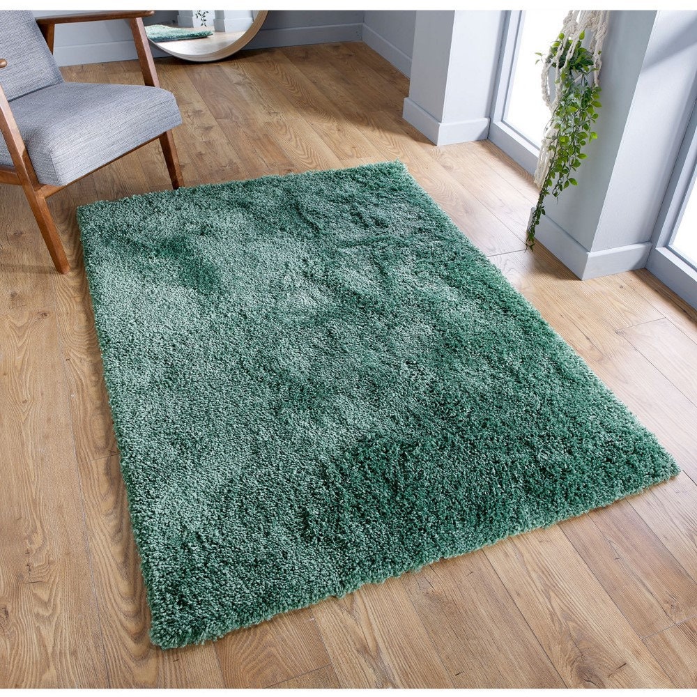 Green Shaggy Rug Moroccan Rug Sage Shaggy Soft Rug Large Etsy