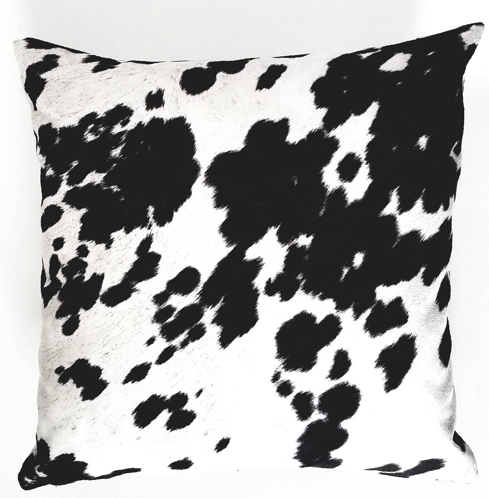 Faux Cowhide Decorative Pillow Cover Accent Pillow Cover Etsy