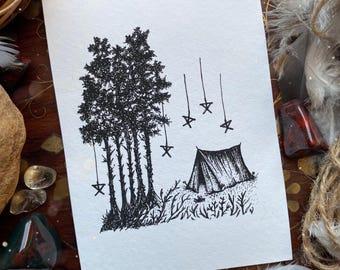 Blair Witch Project Mini Art Print