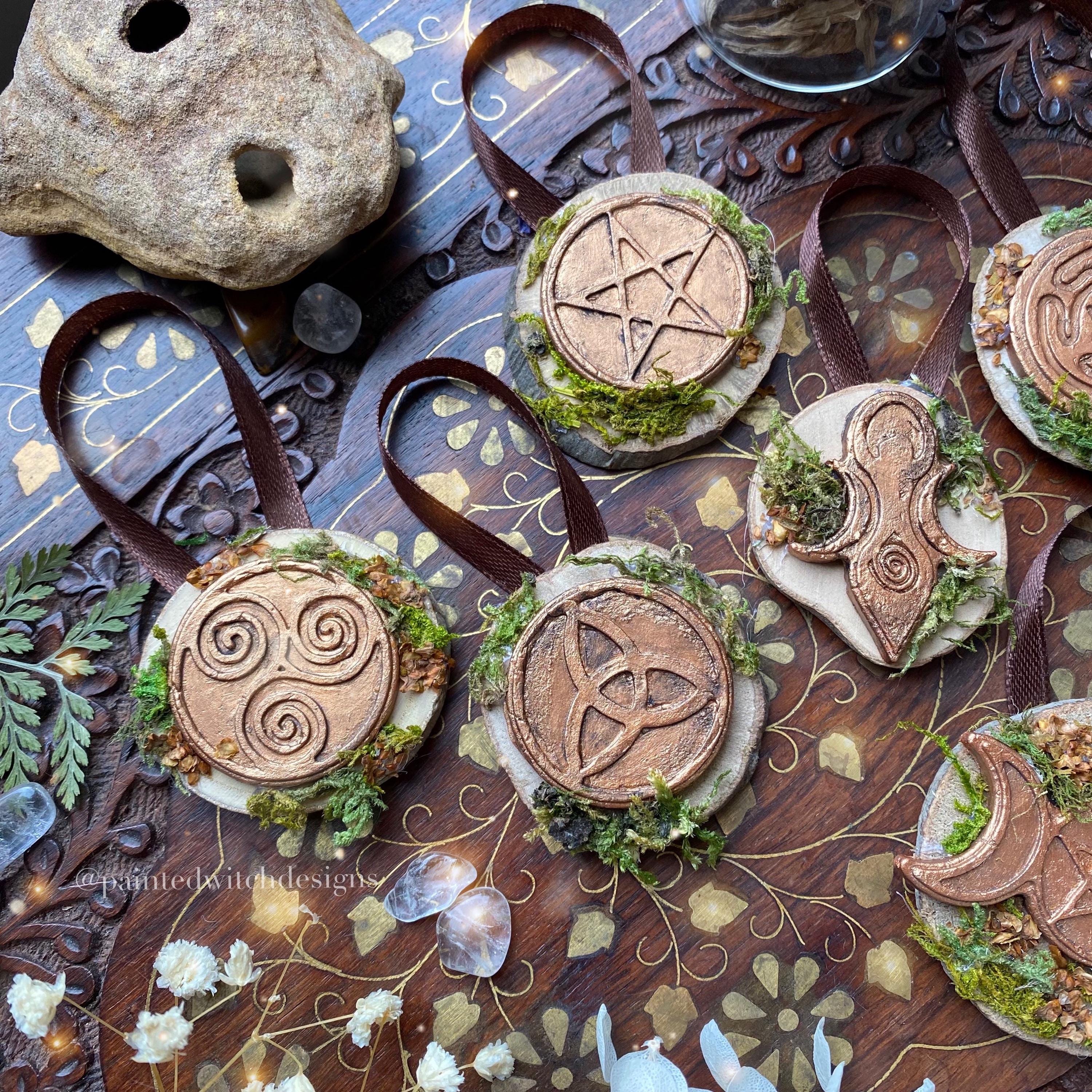 Pagan Tree Decorations Celtic Christmas Ornaments - Etsy UK