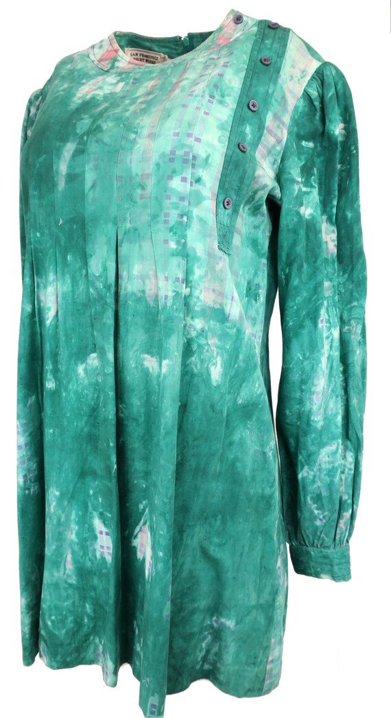 1970's Fashion San Francisco Shirt Works Tie Dye S