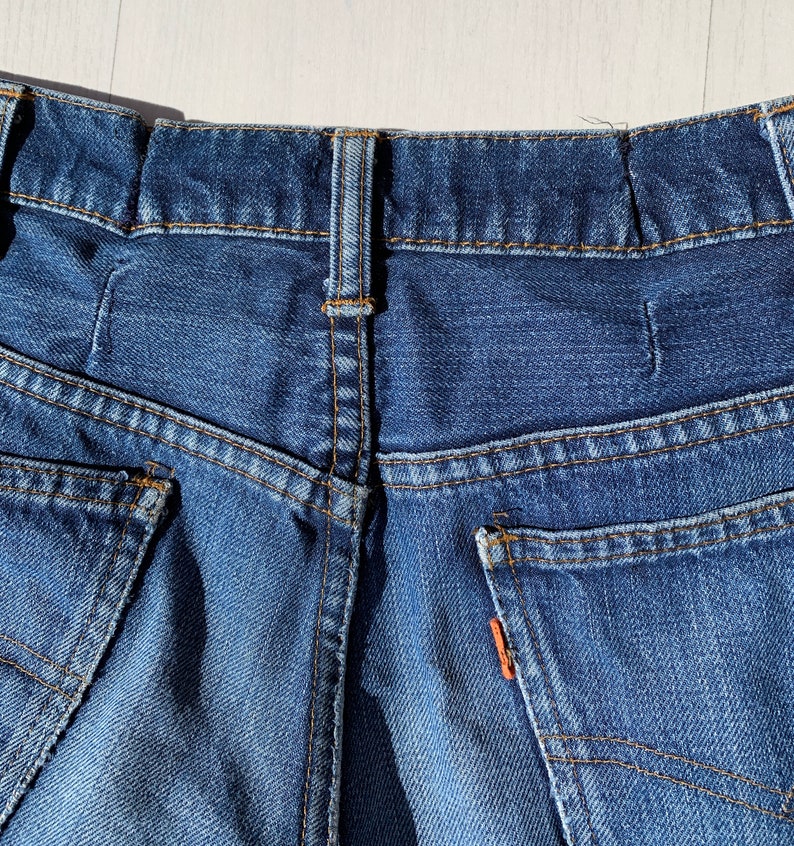 1960's/70's Americana Vintage Flared Levi Denim Jeans - Etsy