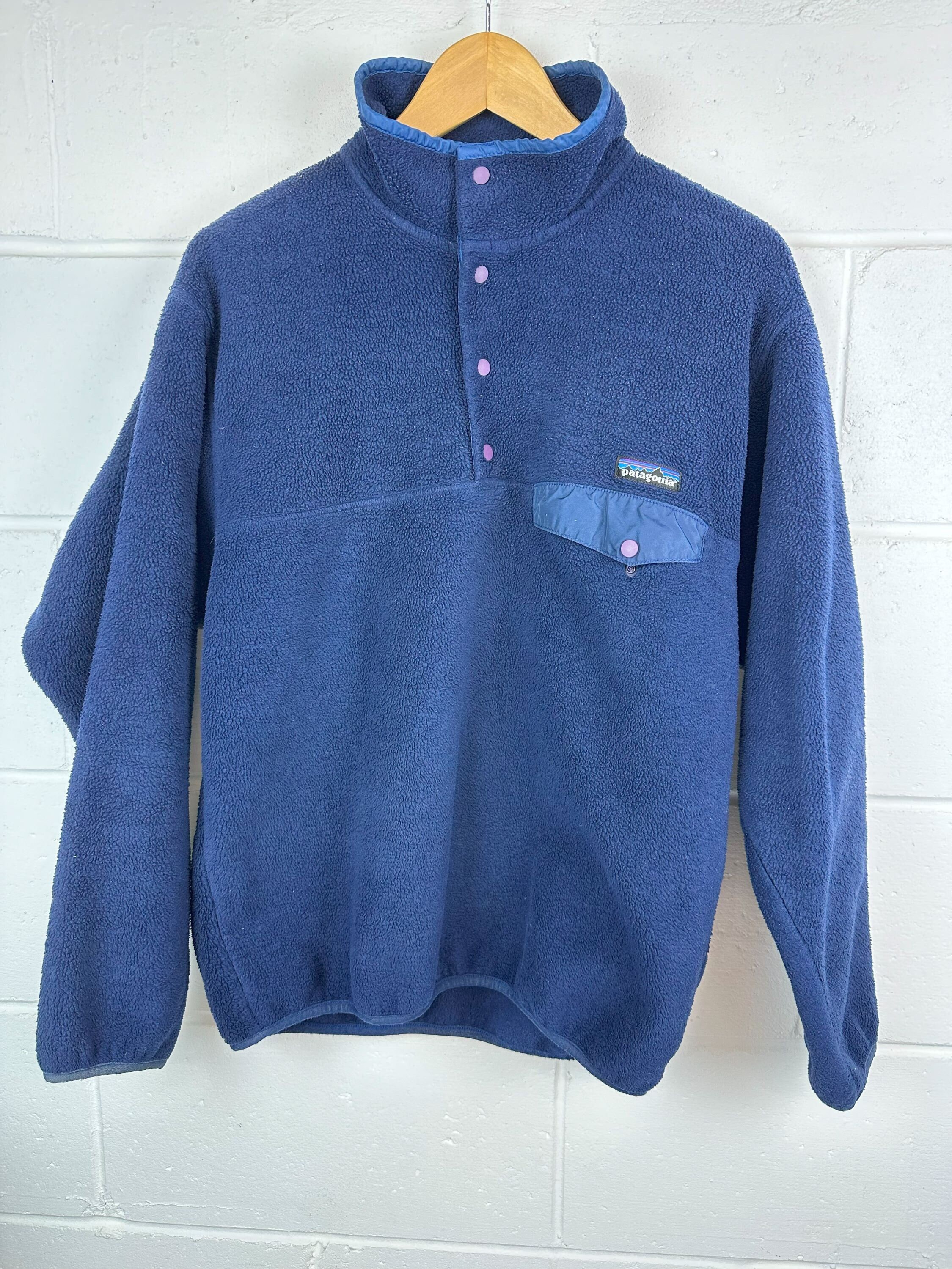Patagonia Fleece Pullover Etsy