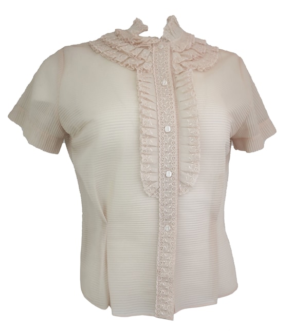 Vintage 1950's Sheer Blouse
