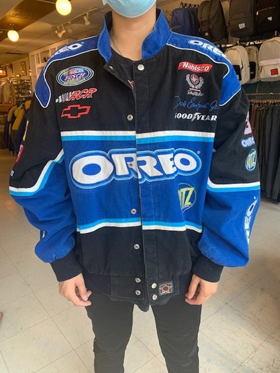 RARE 90's Oreo Chase Nascar Racing  Jacket Awesome