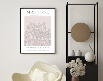 Henri Matisse Print, Matisse Wall Art, Matisse Poster, Matisse Cut Outs Prints, Matisse Gallery Wall, Matisse Exhibition Poster, Home Decor