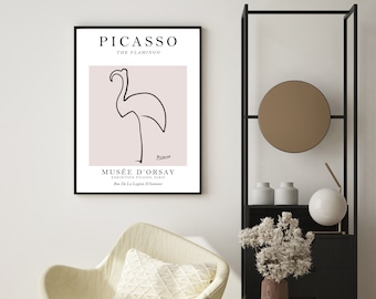 ピカソの馬展プリント：ギャラリーの壁アート - Etsy 日本