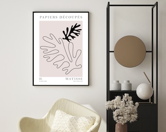 Matisse Cut Outs Exhibition Print: Modern Gallery Wall Art
