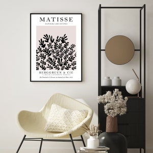 Henri Matisse Print, Matisse Wall Art, Matisse Poster, Matisse Cut Outs Prints, Matisse Gallery Wall, Home Decor La Gerbe Art