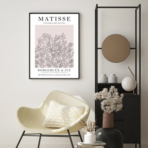 Henri Matisse Print, Matisse Wall Art, Matisse Poster, Matisse Cut Outs Prints, Matisse Gallery Wall, Matisse Exhibition Poster, Home Decor