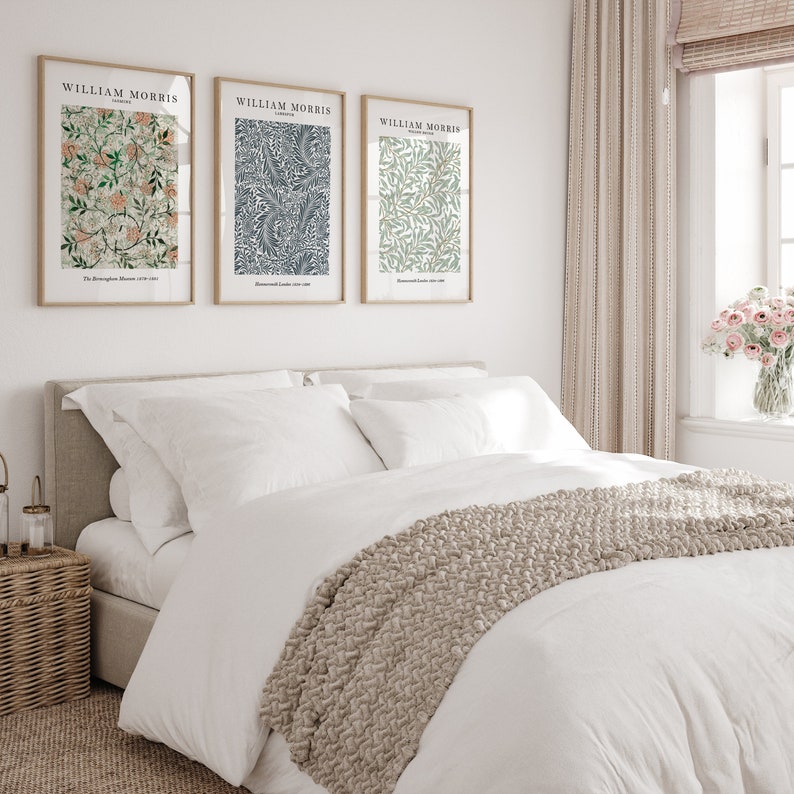 William Morris Set of 3 Art Prints, William Morris Print, William ...