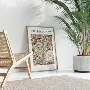 William Morris Set of 3 Art Prints, William Morris Print, William Morris Wall Art, William Morris Gallery Wall Art Prints, Exhibition Art