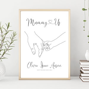 Mothers Day Gift, Mothers Day Print, Gifts for Mum, Personalised Gift For Mum, Mummy Present, Mother, Mom Gift From Son Daughter Child