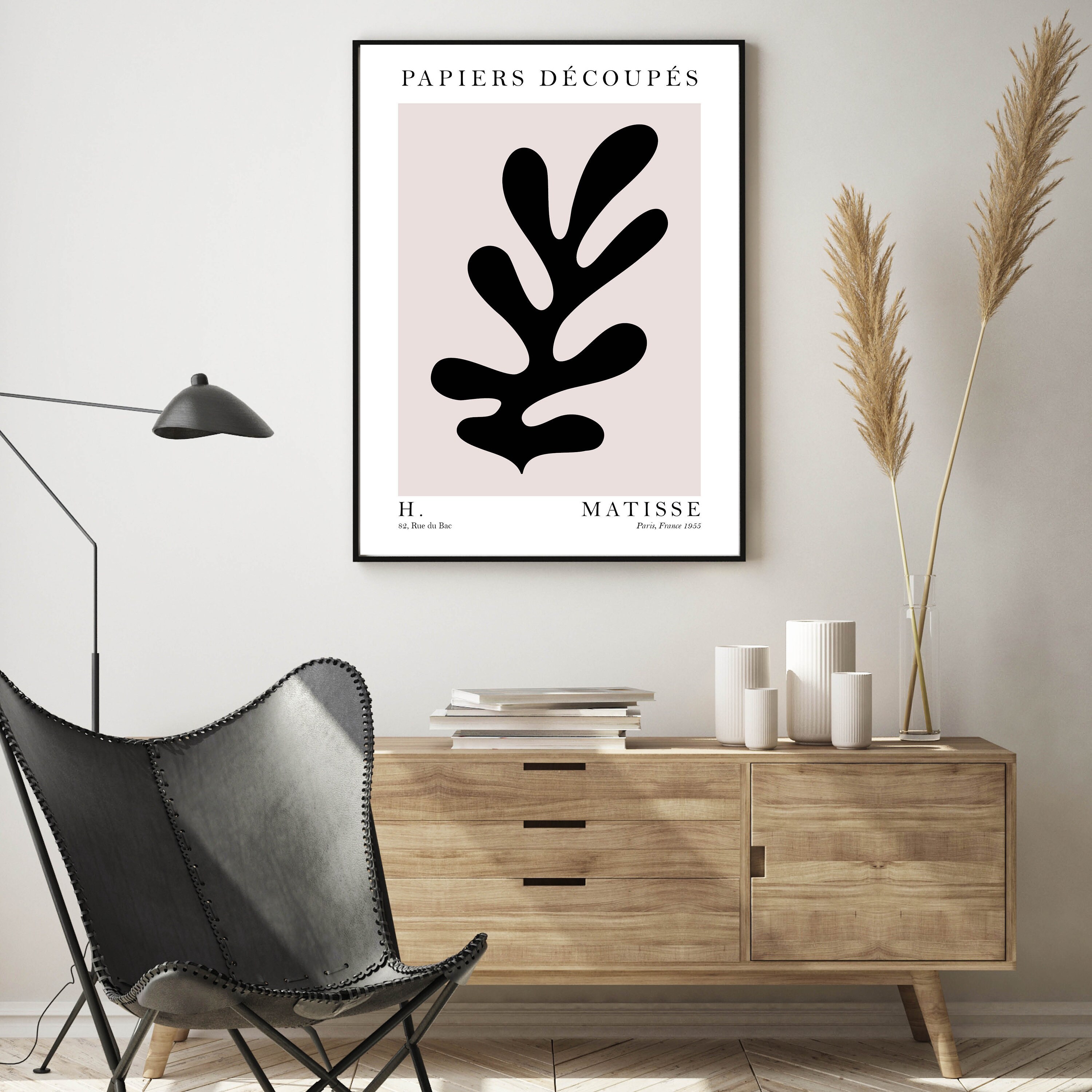 Henri Matisse Exhibition Poster, Papier Decoupes Sun, Henri Matisse Poster, Matisse Cut Out's Poster, Wall Art Poster, Papier Decoupes