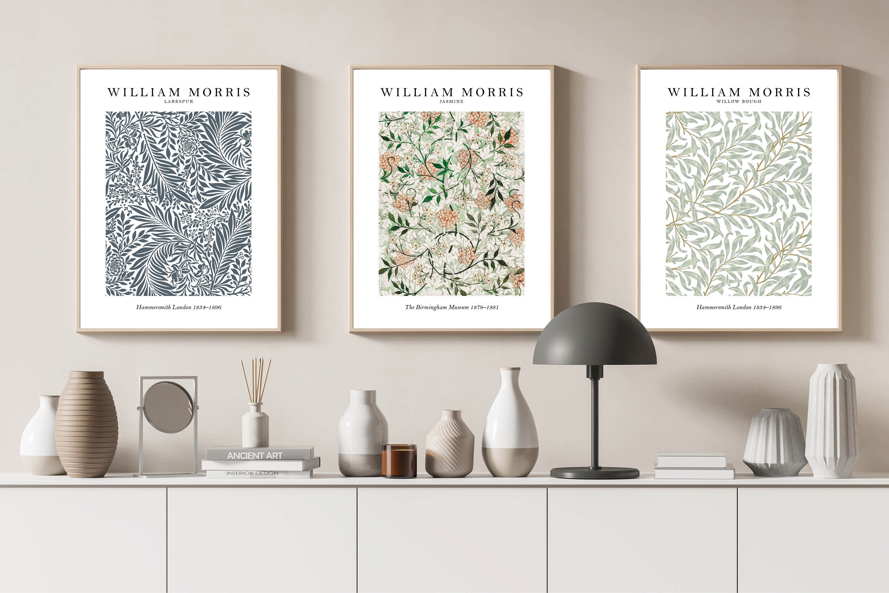 William Morris Set of 3 Art Prints William Morris Print - Etsy UK