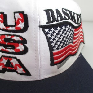USA BASKETBALL DREAM TEAM CAP 90s ヴィンテージ Vintage 90's Champion Team USA Basketball Snapback Hat Cap