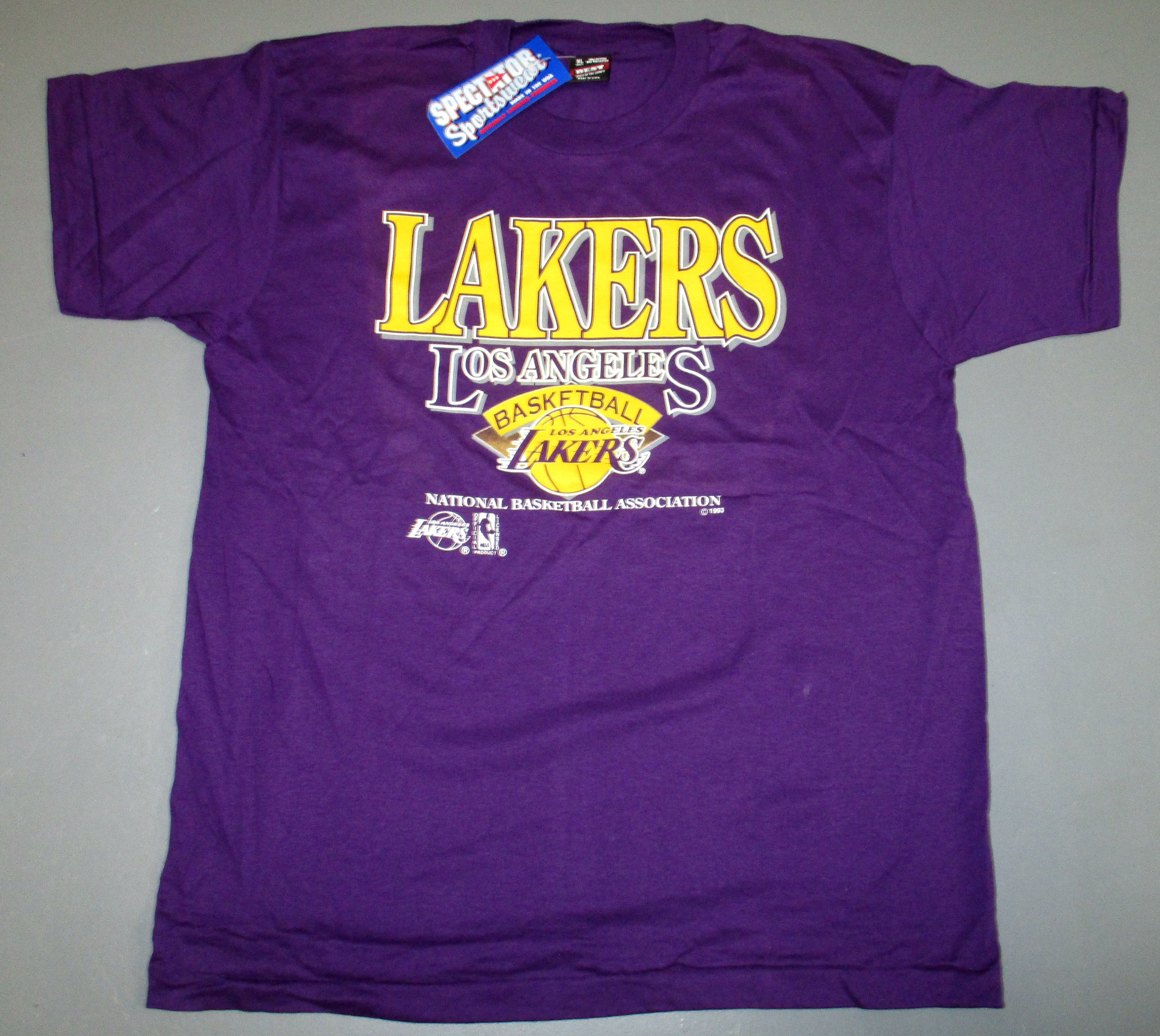 Los Angeles Lakers Basketball Nba Vintage T by Spectator - Etsy Denmark