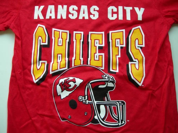 vintage kansas city chiefs t shirt