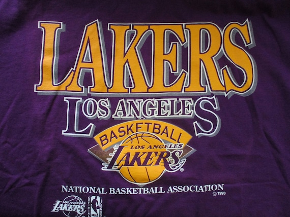 los angeles lakers vintage shirt