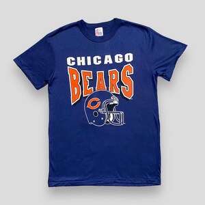 Chicago Bears vintage nfl football printed t shirt by Garan made in the USA new with tags image 2