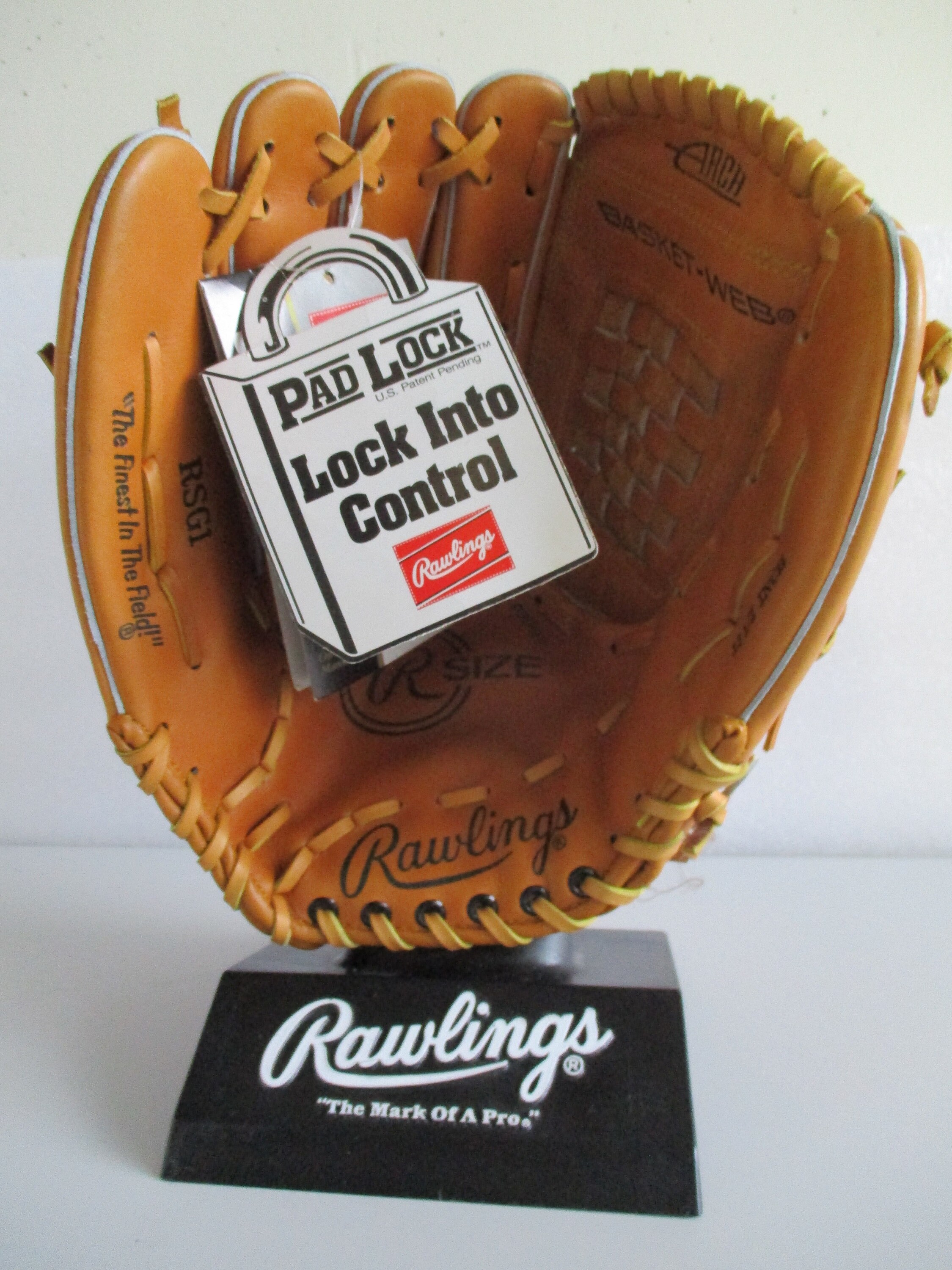 Rawlings Rsg-1 Supersize VINTAGE LEFTIE Baseball Softball Glove 