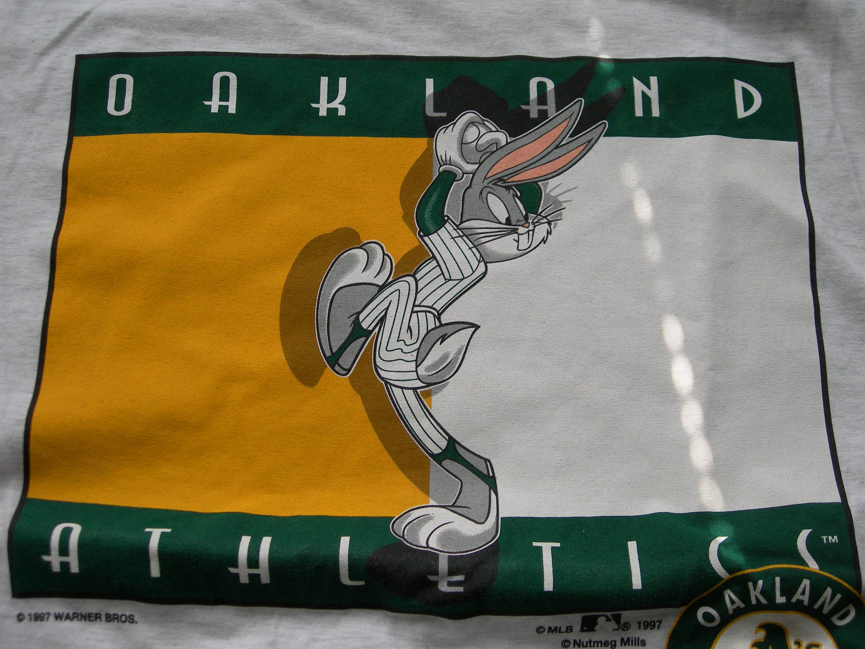 Vintage Oakland Athletics MLB Baseball Nutmeg Mills Grey
