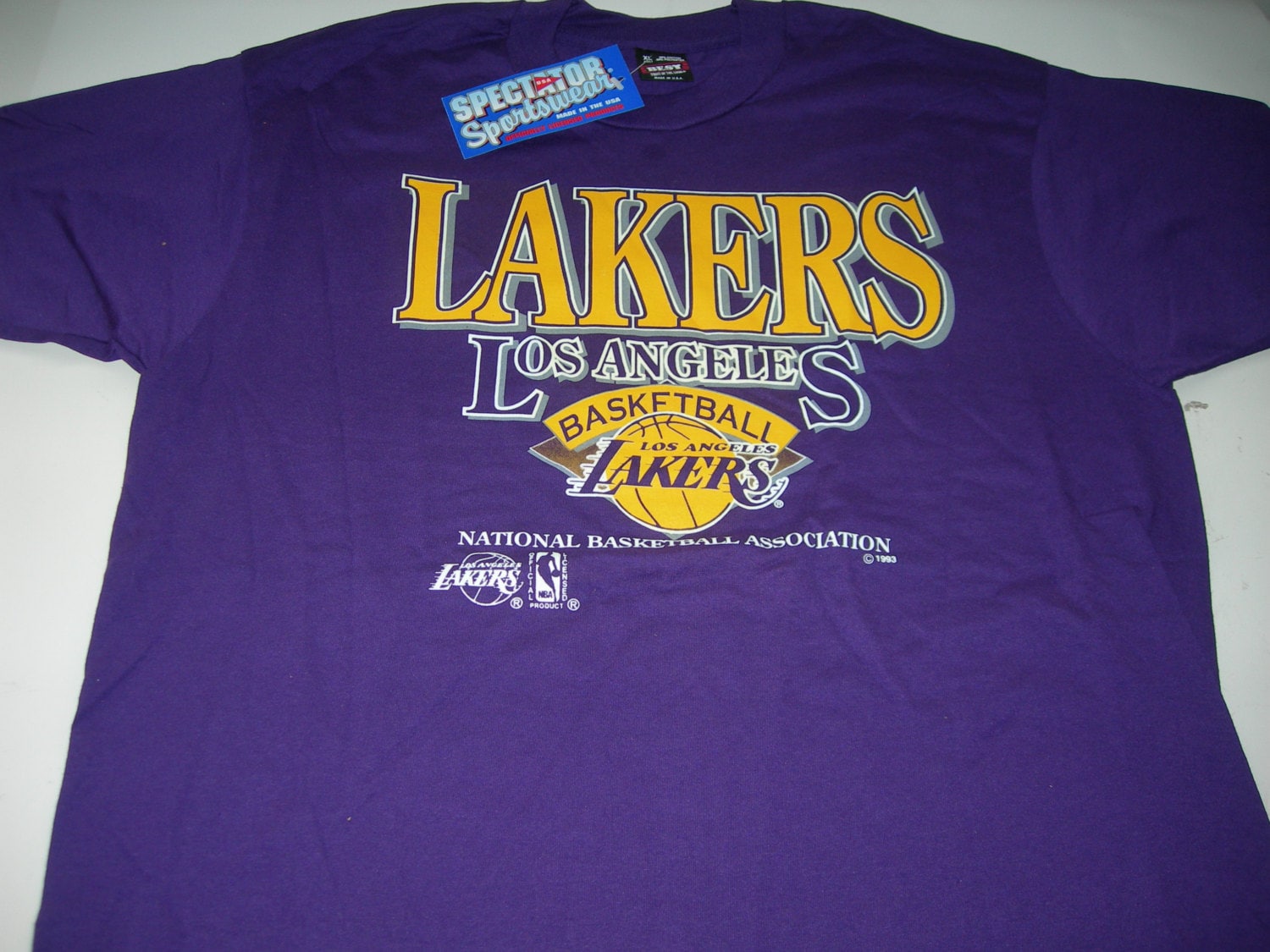 Los Angeles Lakers basketball nba vintage t shirt by | Etsy