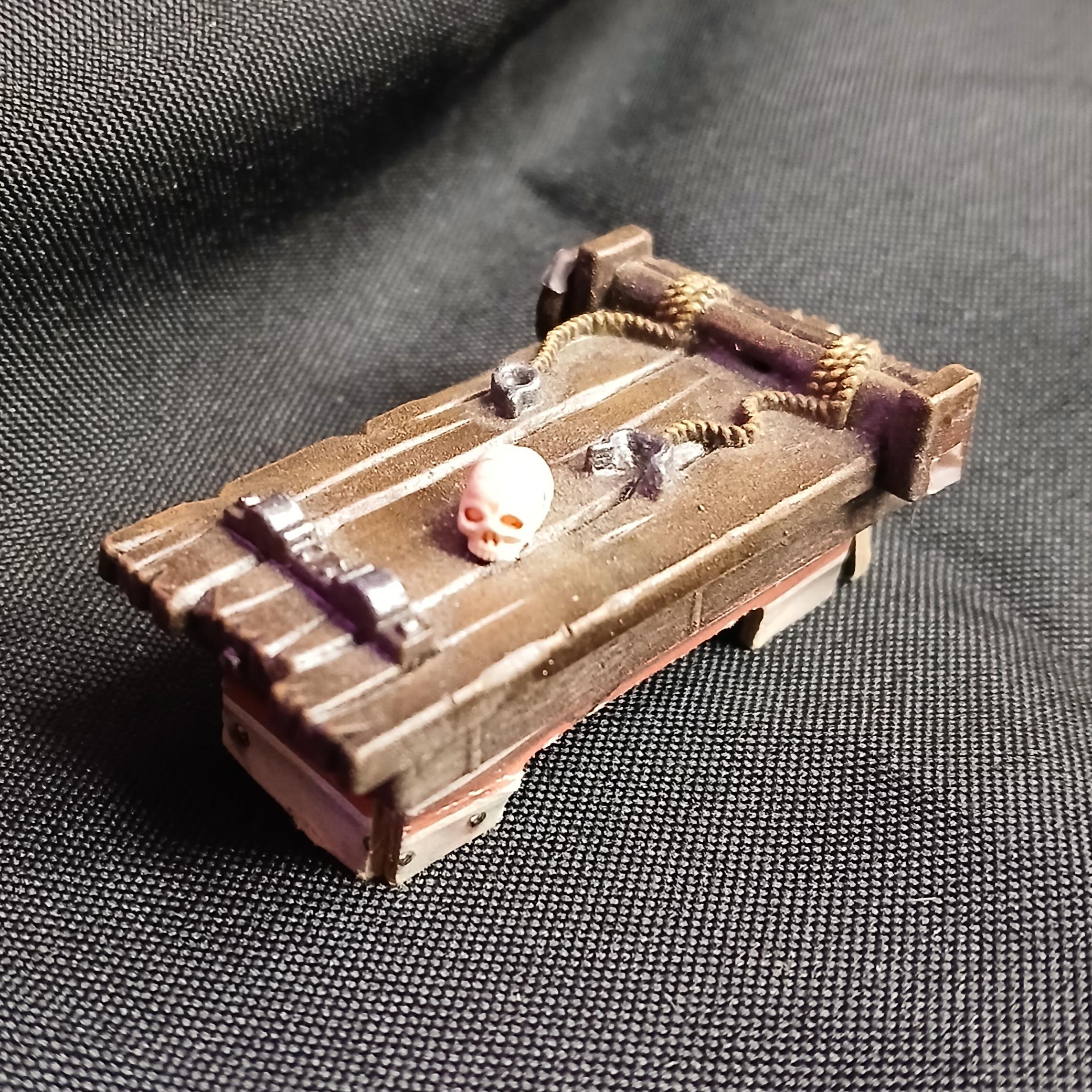 Dungeon Torque Racks Torture Rack Heroquest Dungeons & Dragons Hand Painted Miniature ...