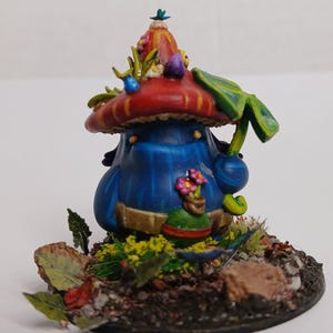 Mushroom Myconid Gardener Miniature Dungeons and Dragons TTRPG 4x4 Based