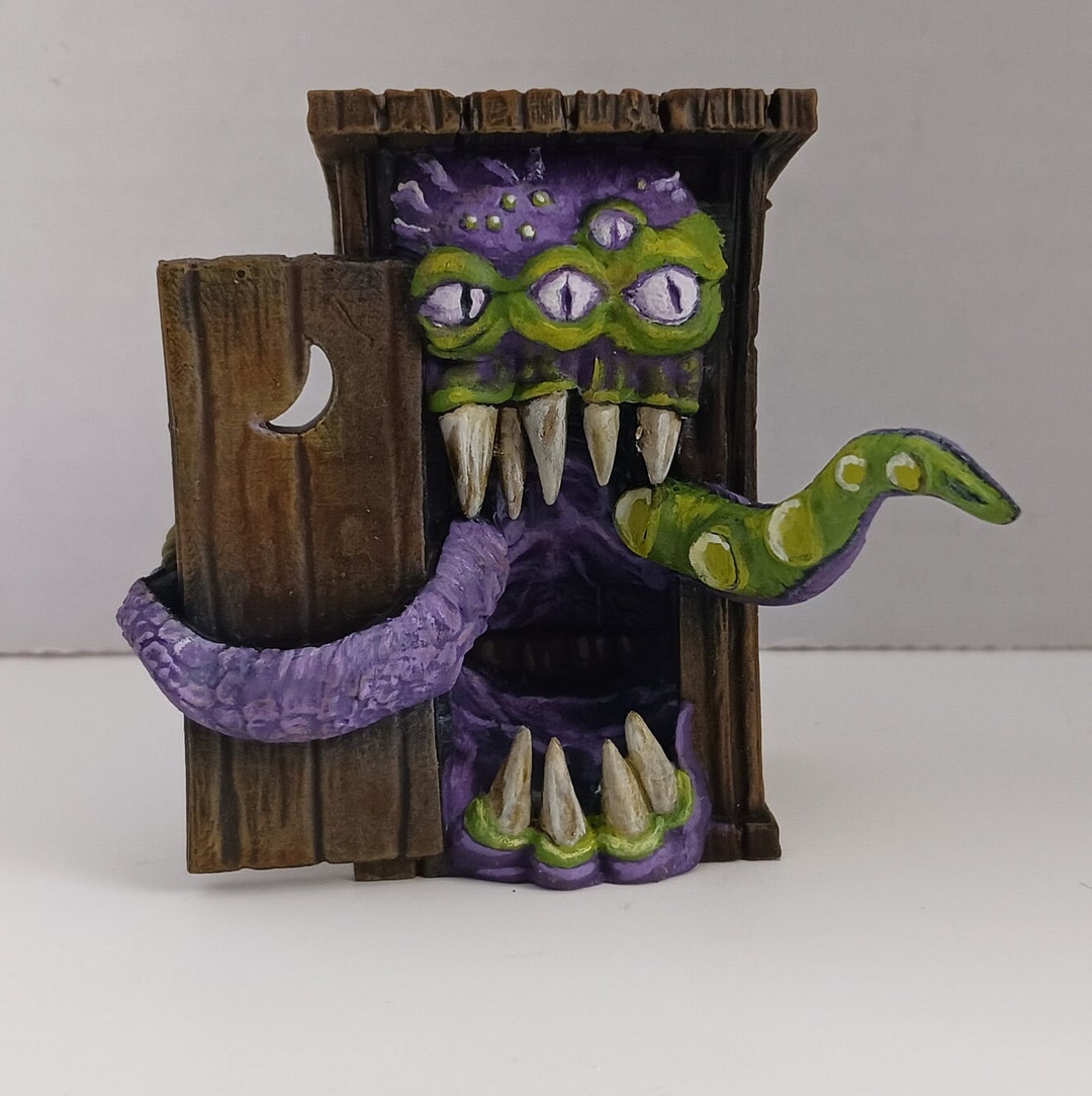 Outhouse Mimic Miniature Dungeons and Dragons Etsy