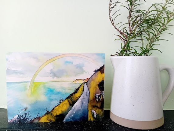 Rainbow's End Greetings Card