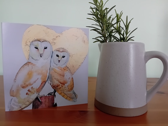 Soulmates Greetings Card