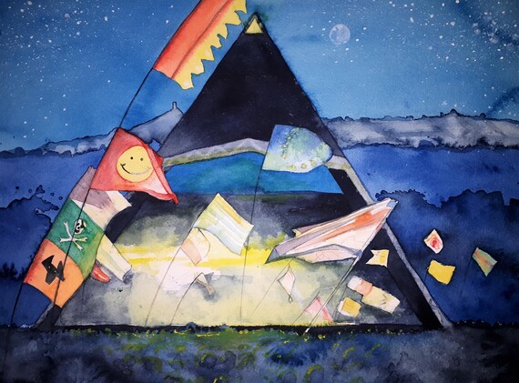 Glastonbury Festival (print)